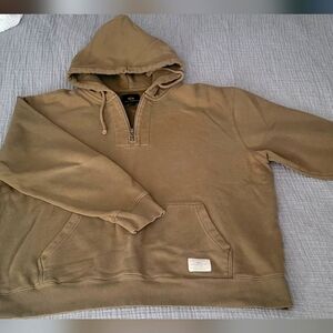 Alpha Industries quarter-zip hoodie LIKE NEW